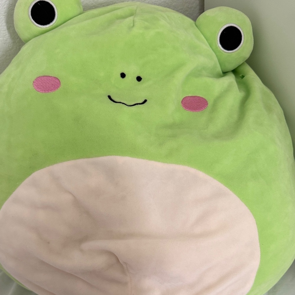 Squishmallows Lime Green Frog Plush